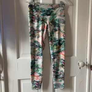 Prana adorable leggings-cool print-workout wear